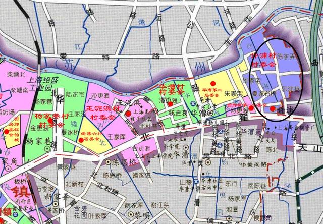 上海虹橋商務區(qū)北部的許浦村：大部分要動遷，成為綠化為主的地區(qū)